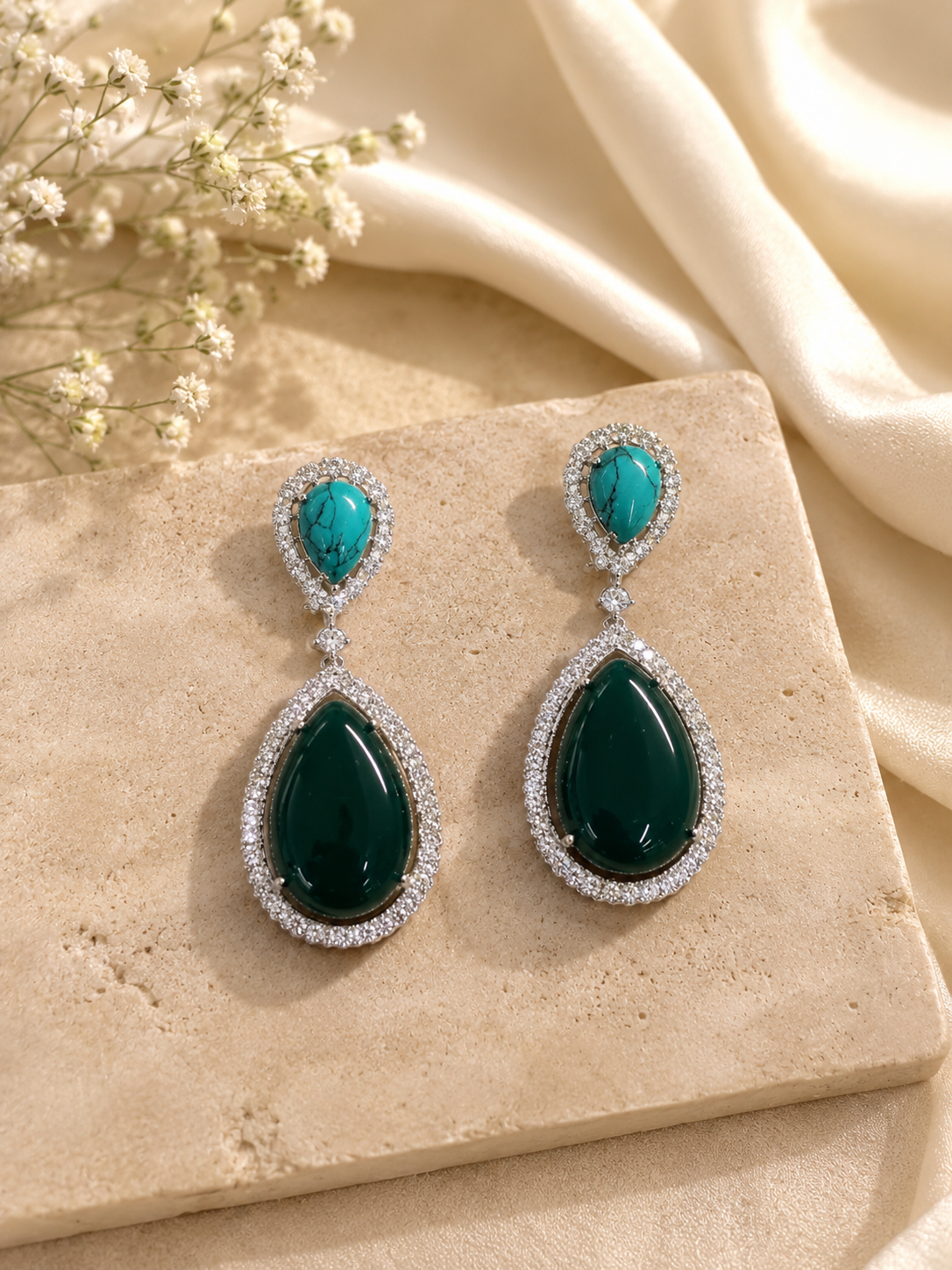 Emerald Cascade Necklace