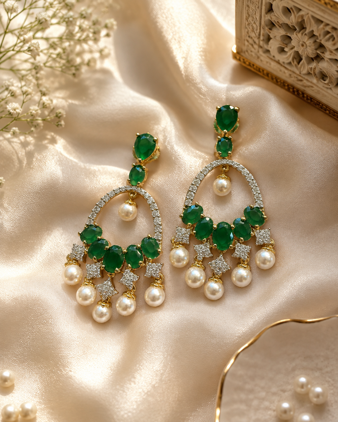 Majestic Royal Dangler Earrings