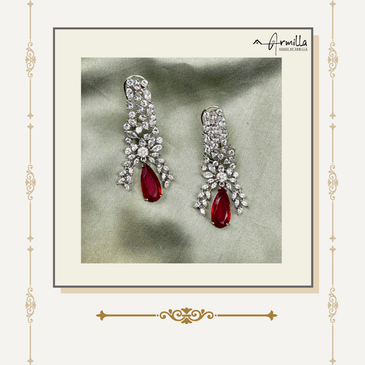 The Regal Radiance Collection - Cascade Luxe Earrings