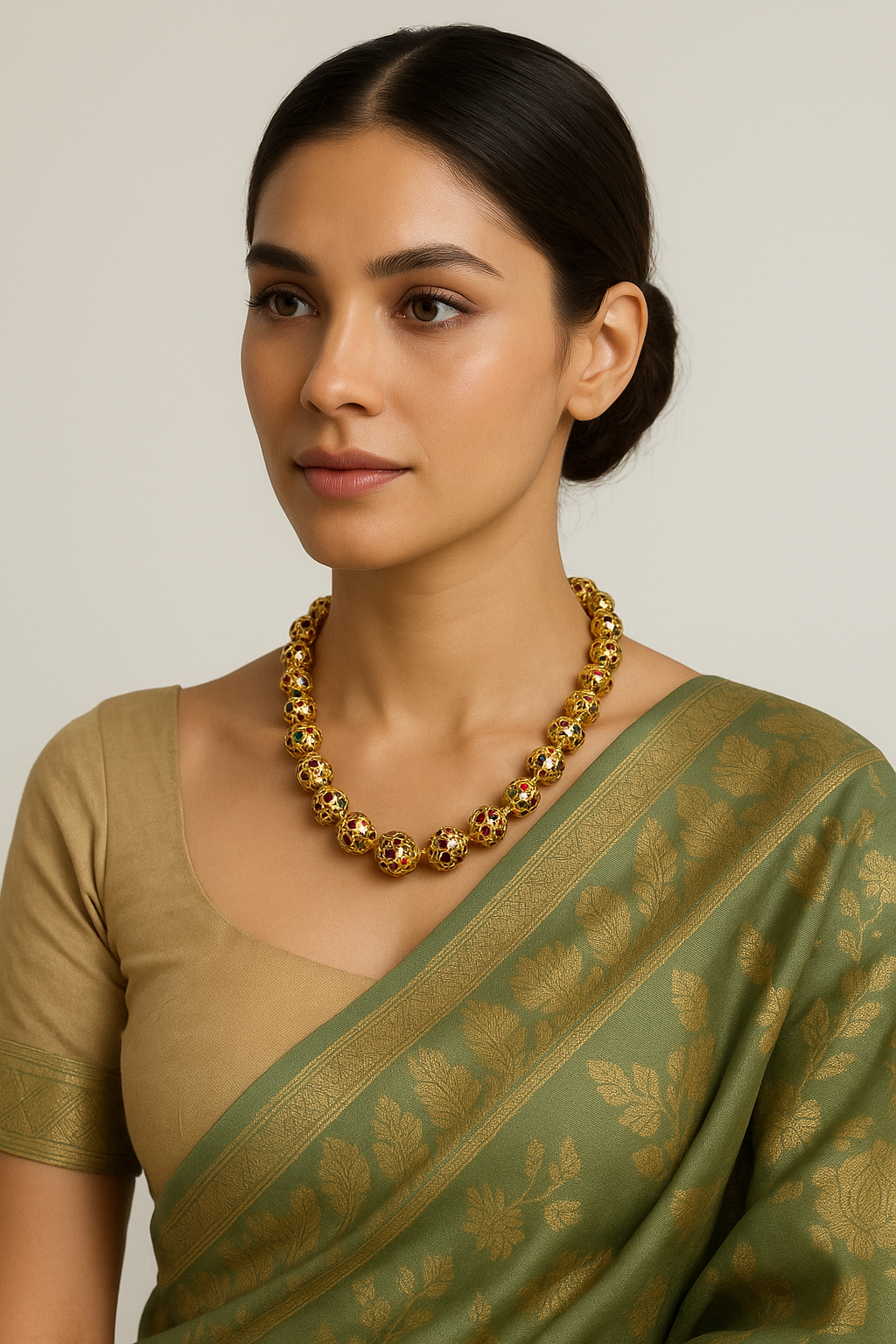 Handcrafted Beaded Necklace – Royal Heritage Collection