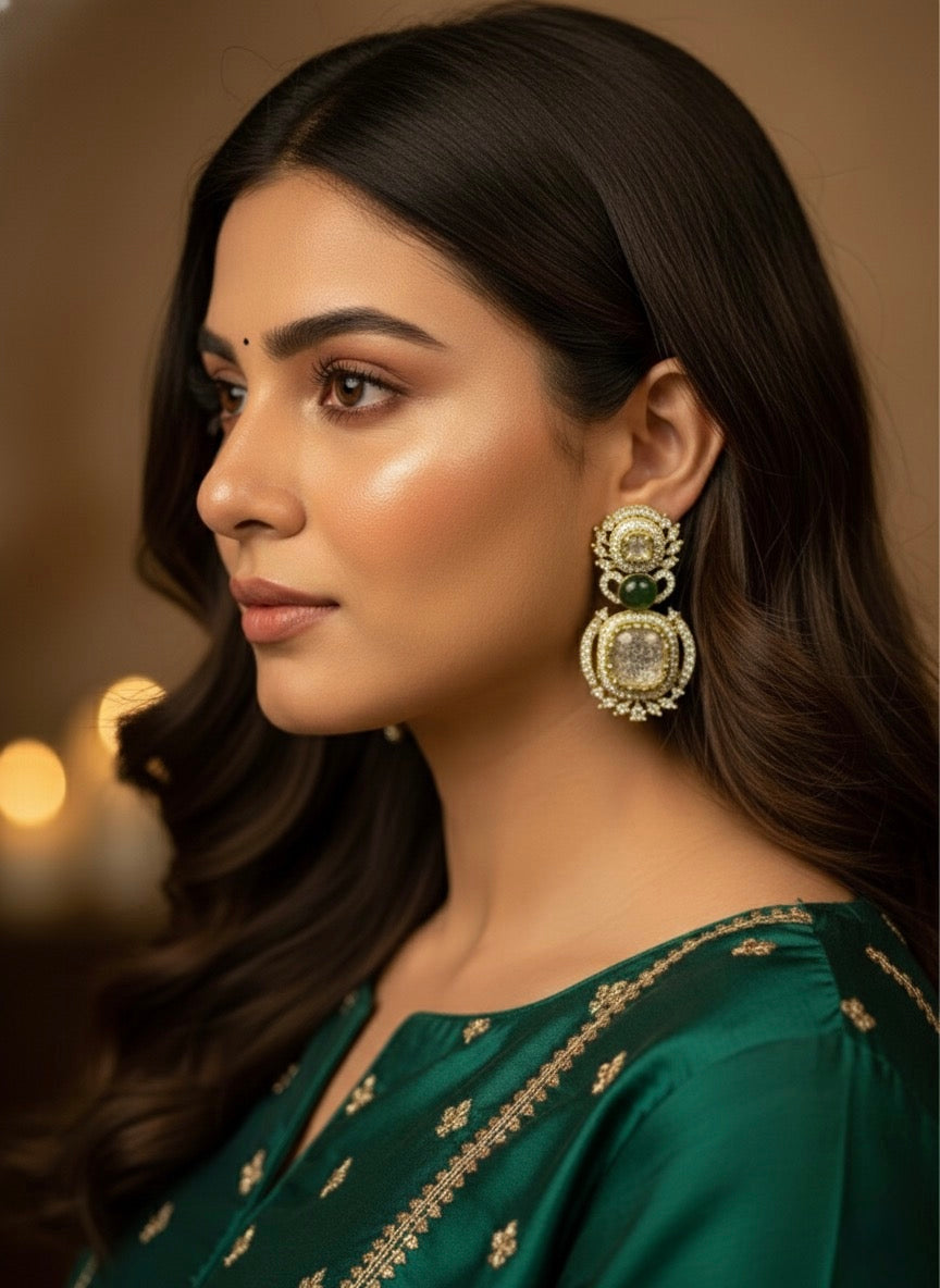 Eternal Grace Polki Chandeliers