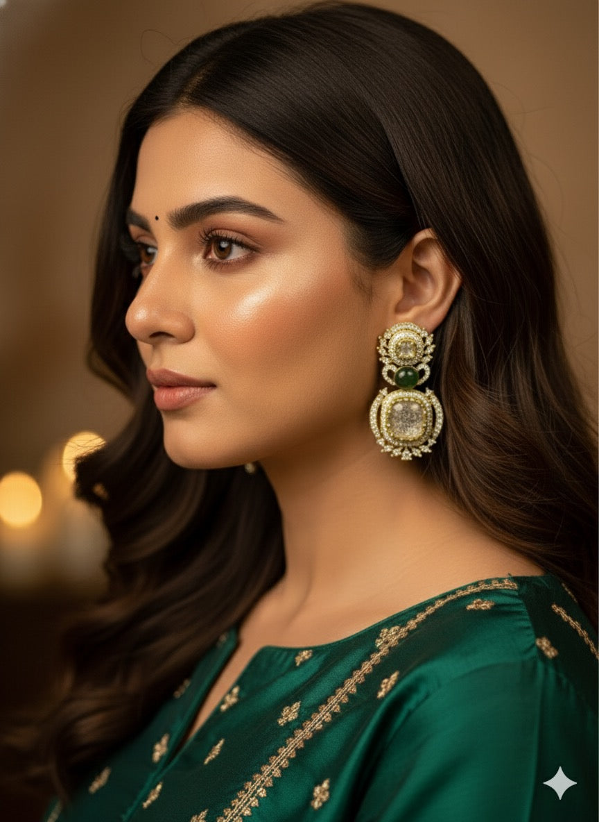 Eternal Grace Polki Chandeliers