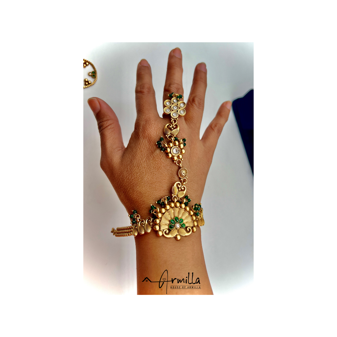 Antique Gold Bridal Set