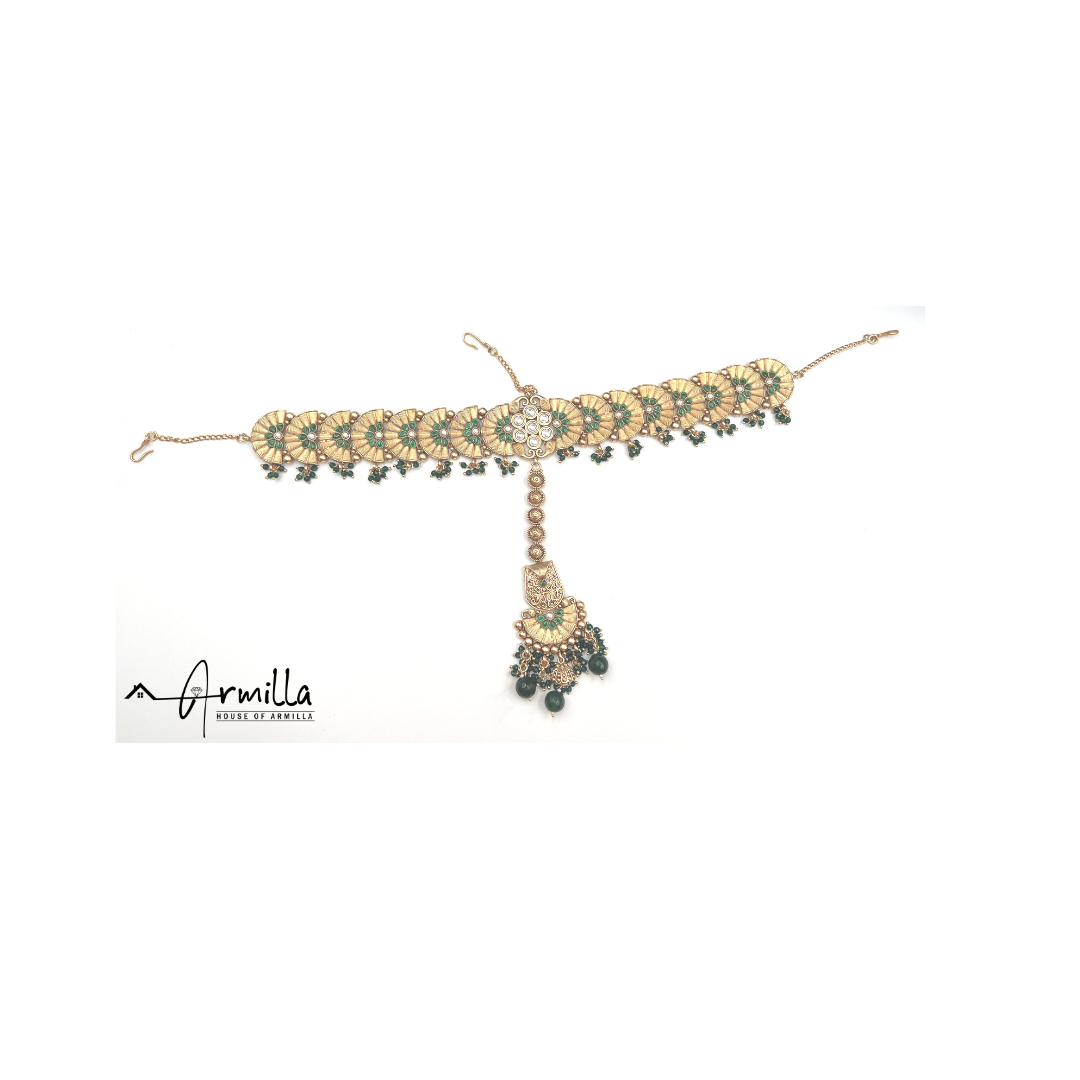 Antique Gold Bridal Set