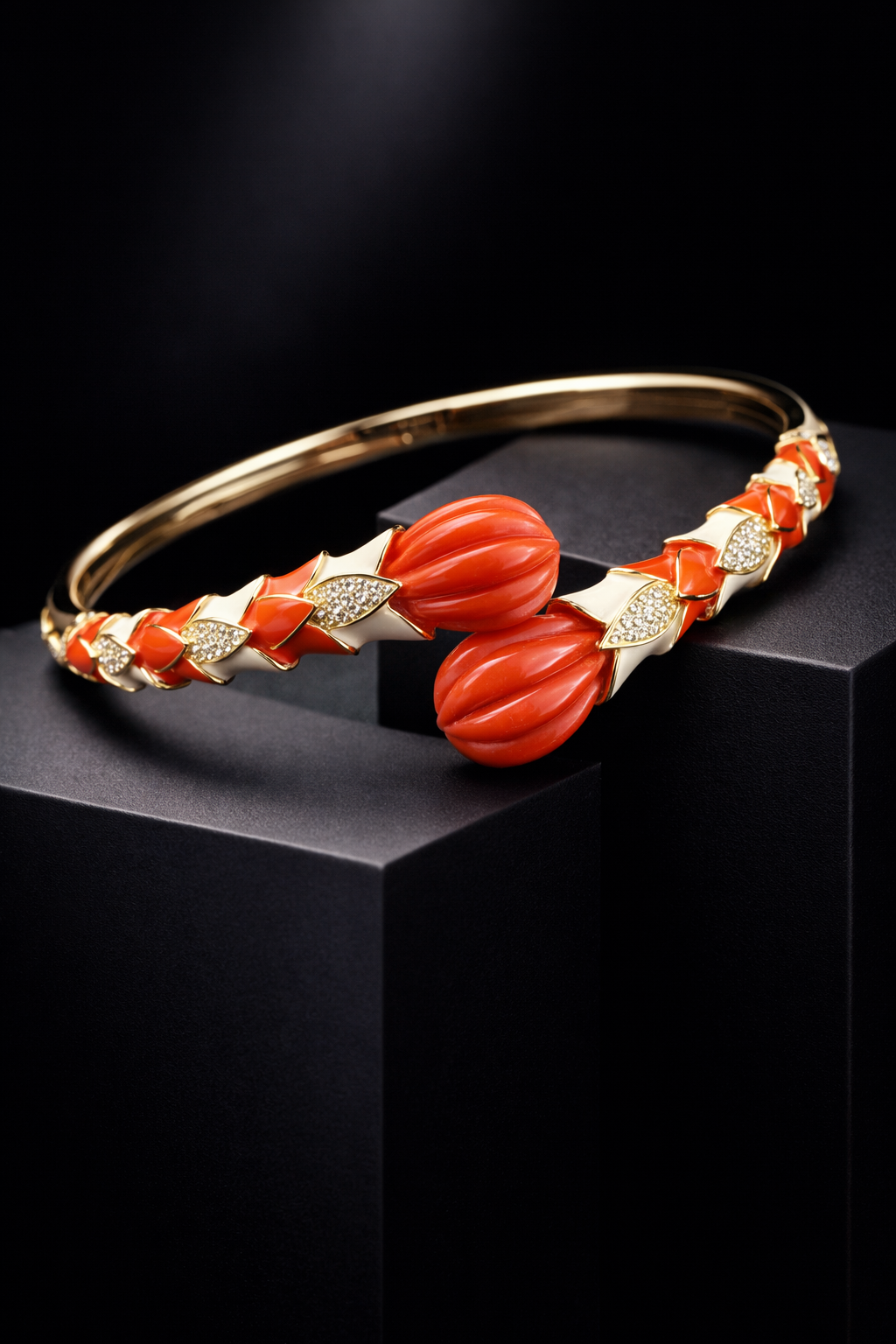 Coral Crest Cuff