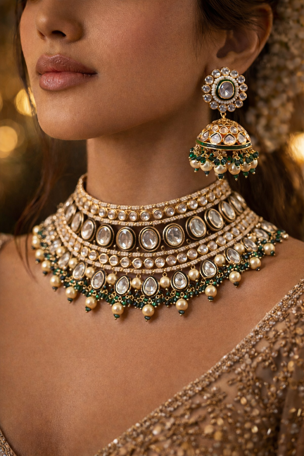 Timeless Kundan Choker – The Epitome of Royal Elegance