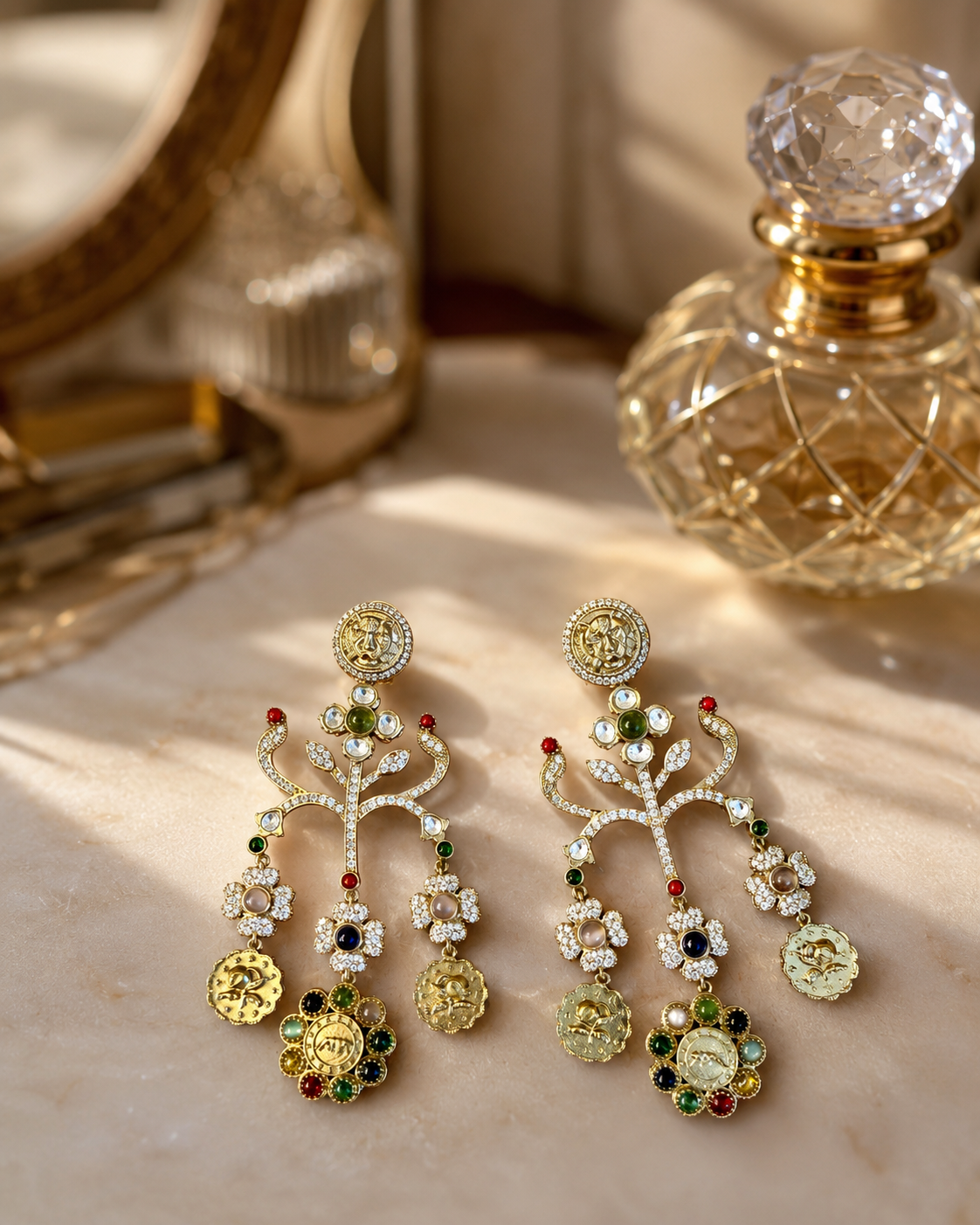 Regal Garden Earrings