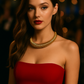 Classic Gold Collar Statement Necklace