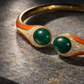 Emerald Flame Cuff