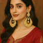 Timeless Kundan Chandbali Earrings