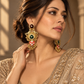 Royal Peacock Meenakari Earrings