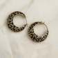Eternal Crescent – Vintage Filigree Hoop Earrings