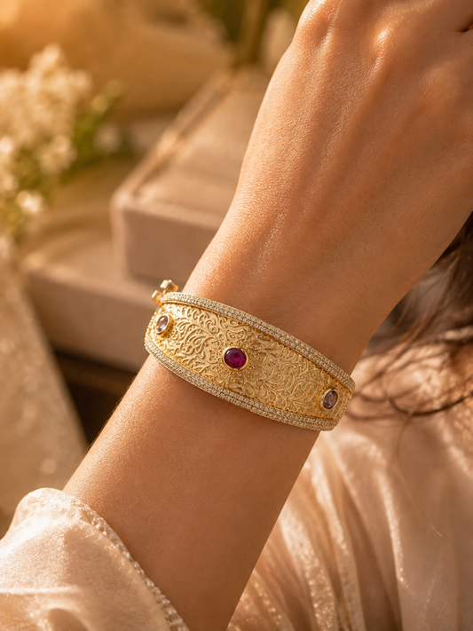 Mehr Heritage Ruby Cuff