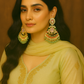 Royal Multicolor Kundan Jhumka Earrings