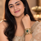 Emerald Heritage Kundan Statement Bracelet