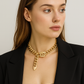 Modern Gold Statement Necklace Collection