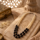 Ziya Black Onyx & Pearl Double-Strand Necklace