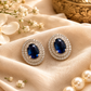 Shimmering Crystals Majesty Statement Studs
