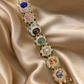Navratna Royale Statement Bracelet