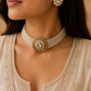 Pearl Royale Kundan Choker Set