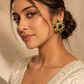 Royal Sapphire & Emerald Heritage Stud Earrings