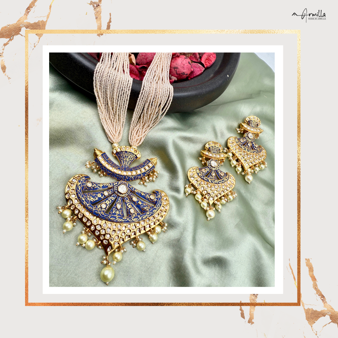 Majestic Polki & Meenakari Heritage Necklace Sets