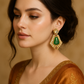 Emerald Radiance Kundan Studs