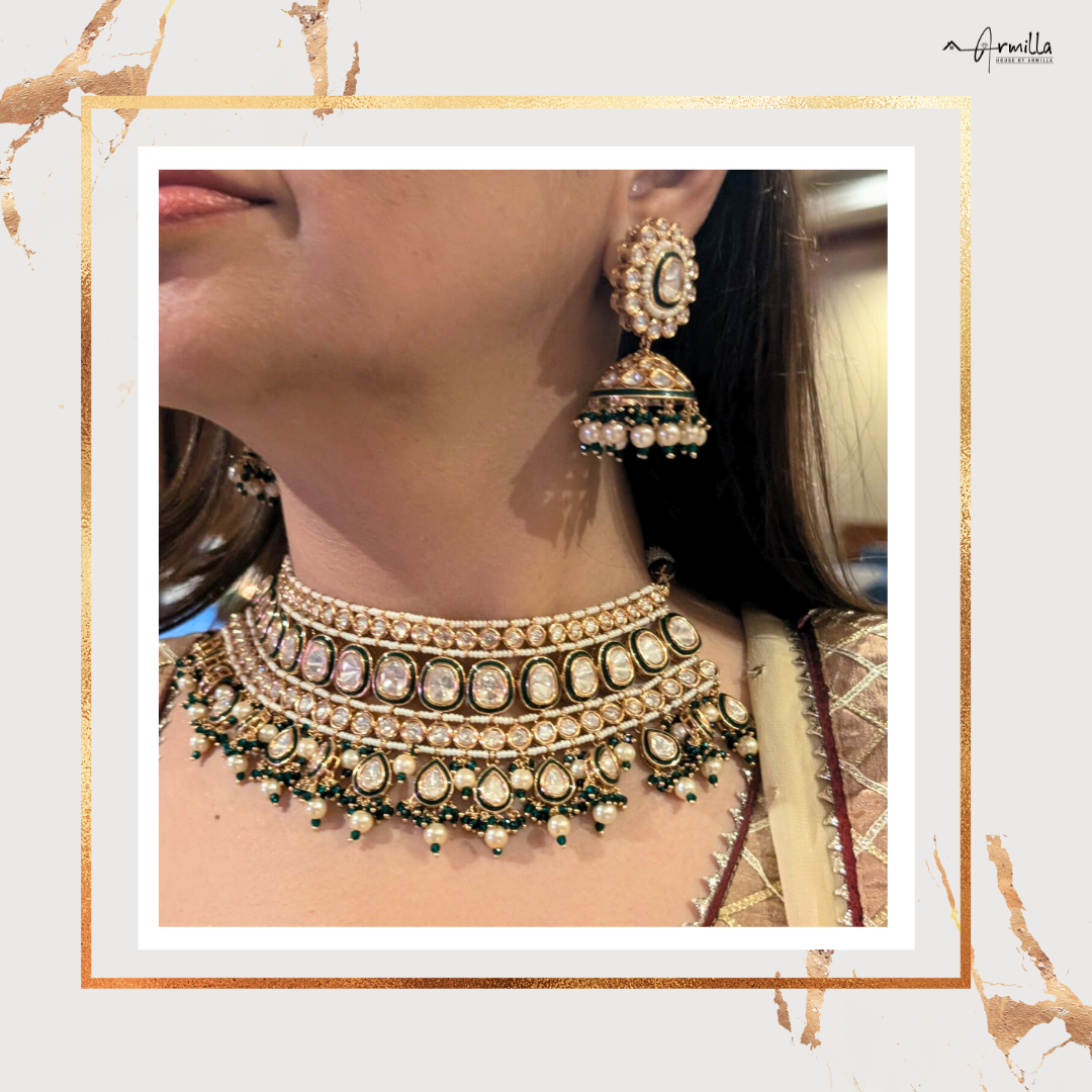 Timeless Kundan Choker – The Epitome of Royal Elegance