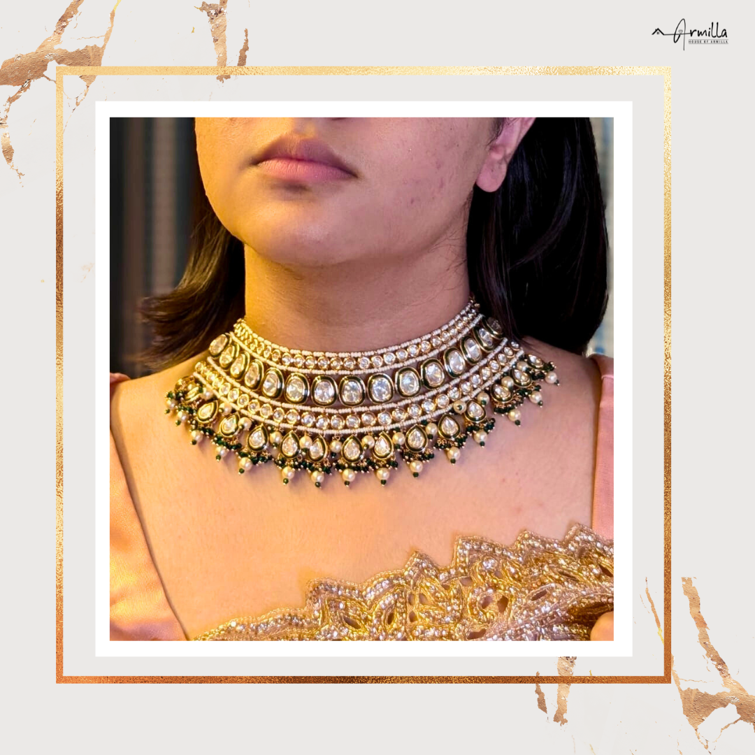 Timeless Kundan Choker – The Epitome of Royal Elegance