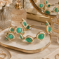Mint Pearl Heritage Bangles