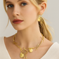 Modern Gold Statement Necklace Collection