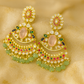 Royal Multicolor Kundan Jhumka Earrings