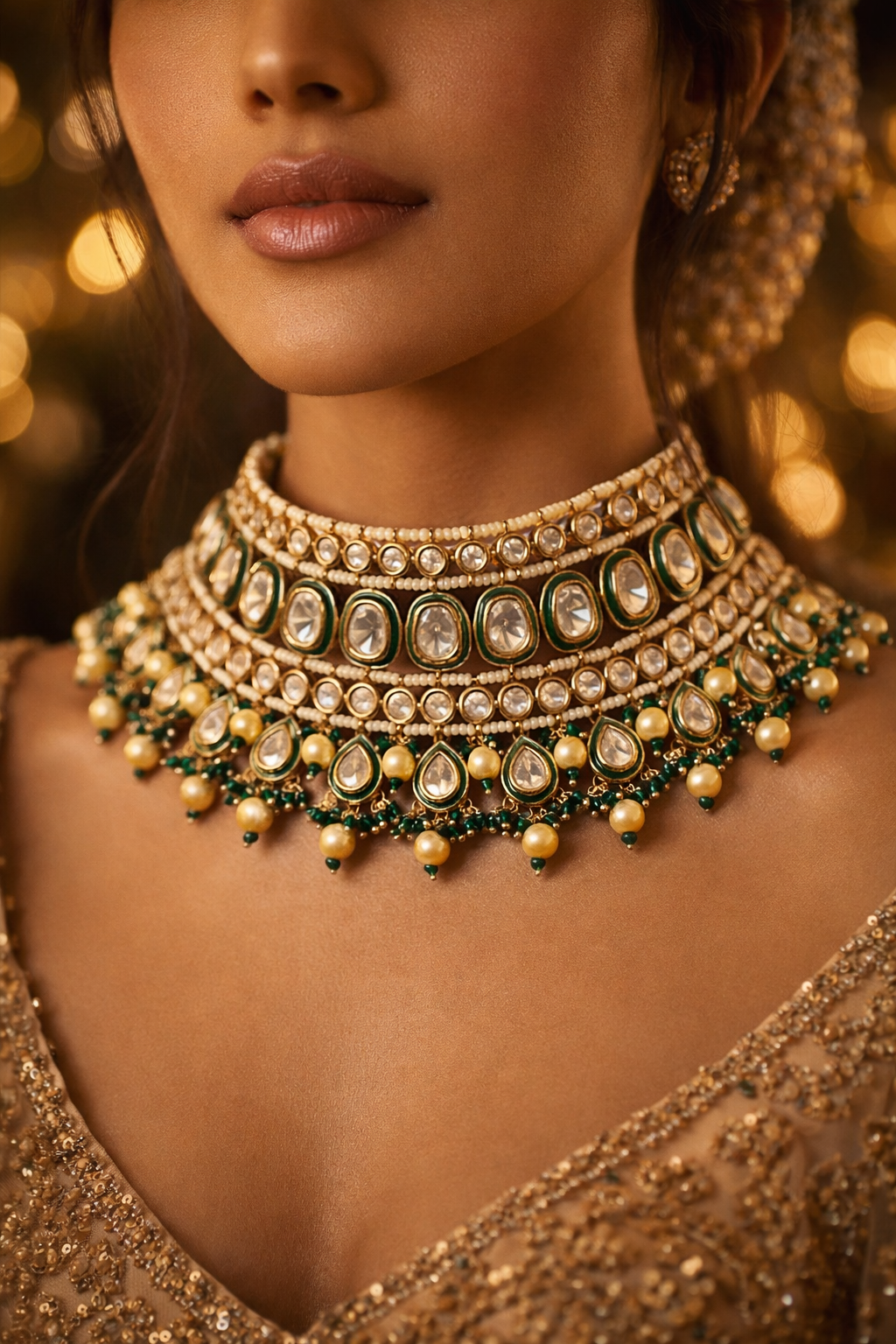 Timeless Kundan Choker – The Epitome of Royal Elegance