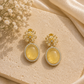 Aurelia Yellow Semi-Precious Stone Necklace & Earrings