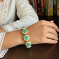 Mint Pearl Heritage Bangles