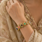 Navratna Royale Statement Bracelet
