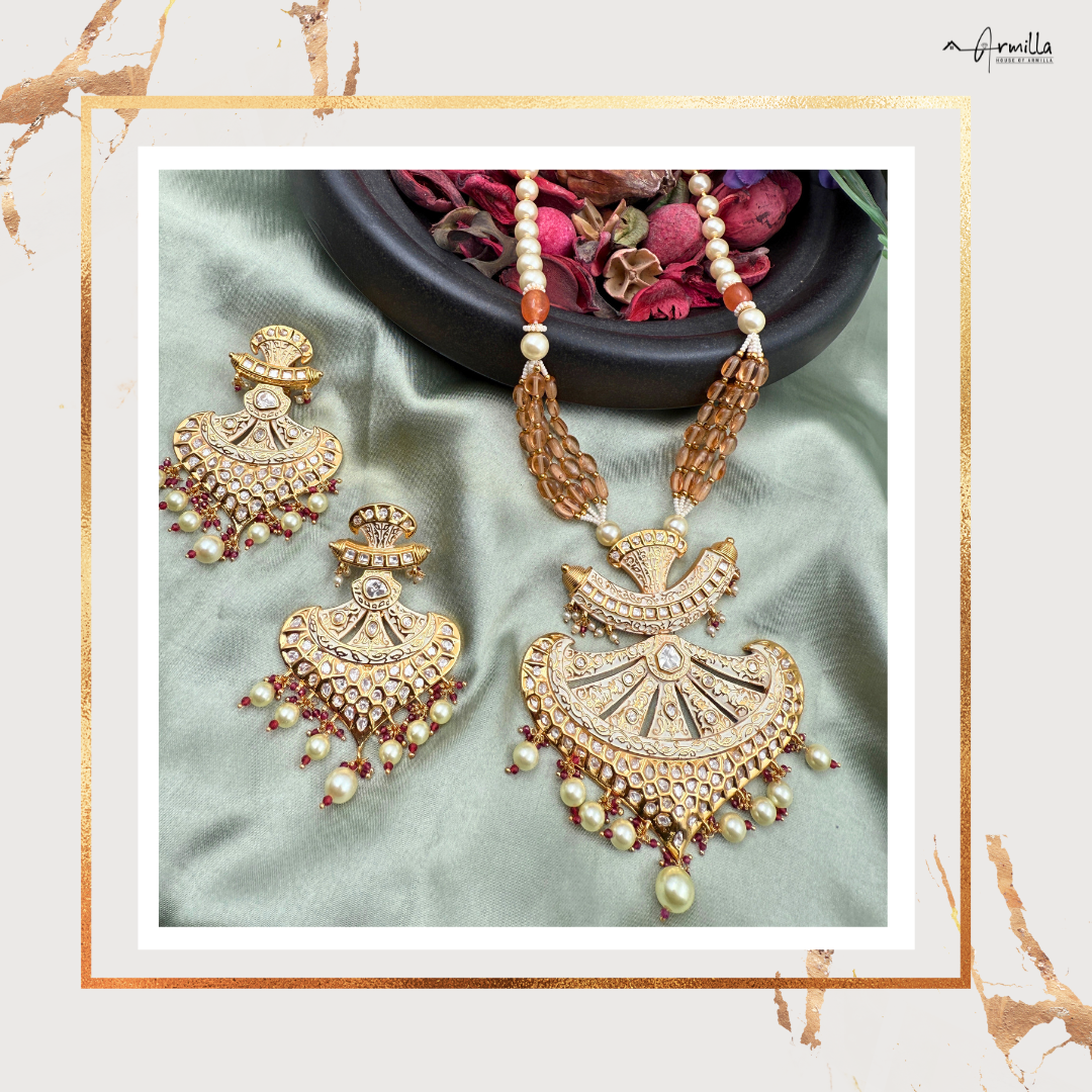 Majestic Polki & Meenakari Heritage Necklace Sets