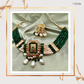 Emerald Grandeur Kundan Choker – A Royal Affair