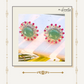 Royal Bloom – Emerald & Ruby Sunburst Earrings