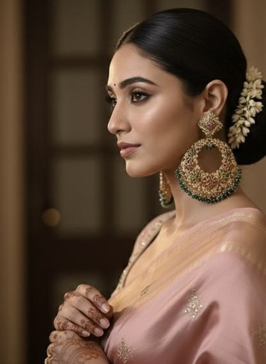 Emerald Royale Hoops