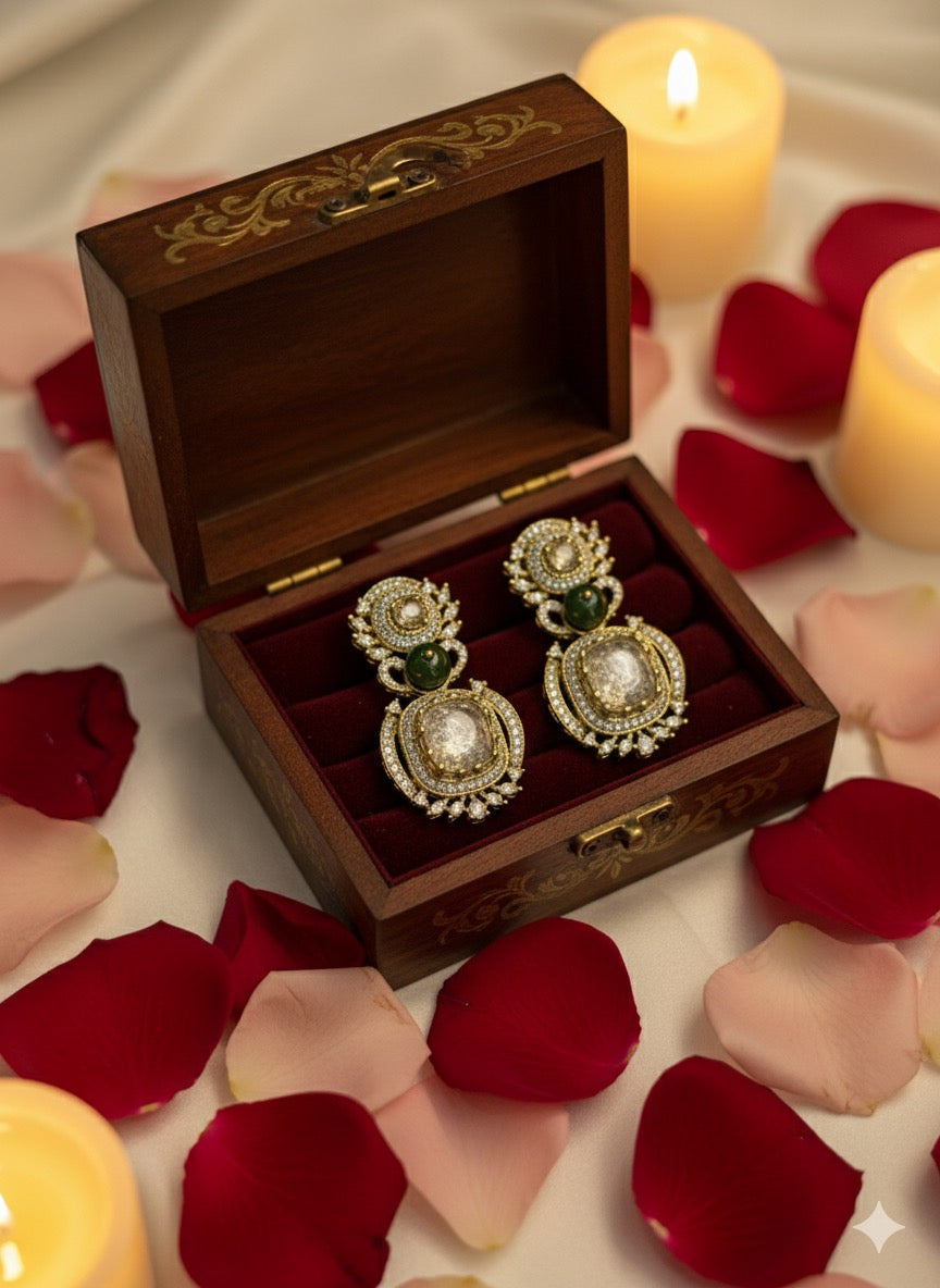 Eternal Grace Polki Chandeliers