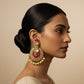 Ruby Royale Kundan Chandbalis