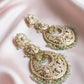 Golden Crescent Jhumka Chandeliers
