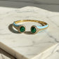 Emerald Flame Cuff