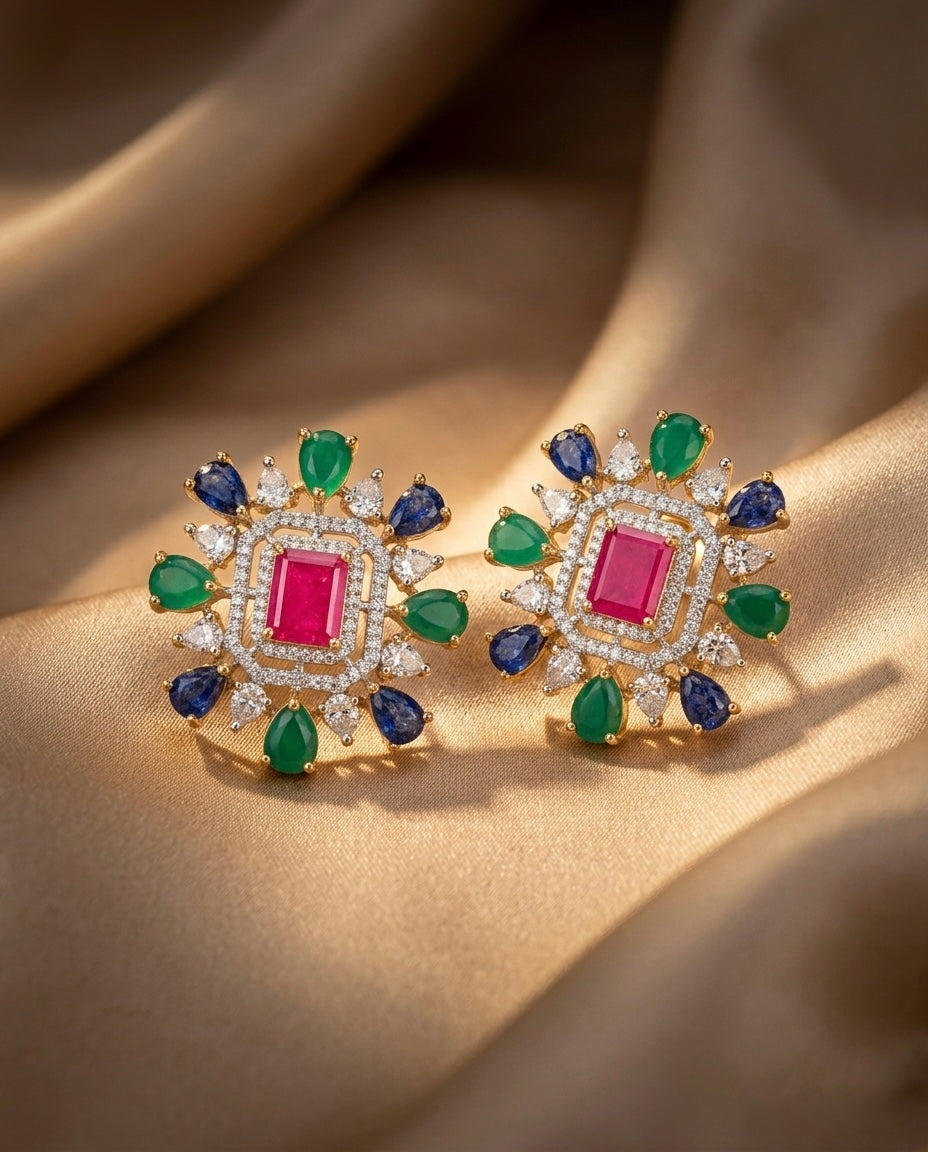 Royal Rani Statement Studs