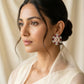 Rosé Royale Floral Stud Earrings