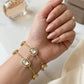 Ivory Glow Bangles