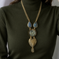 Verdant Muse Statement Necklace