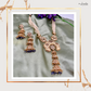 Ethereal Kundan Pearl Long Necklace Set – A Symphony of Grace