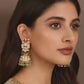 Regal Kundan Jhumka Earrings